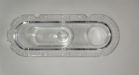 कस्टम इंजेक्शन मोल्डिंग पीई/पीपी पारदर्शी प्लास्टिक बेस प्लास्टिक पार्ट्स